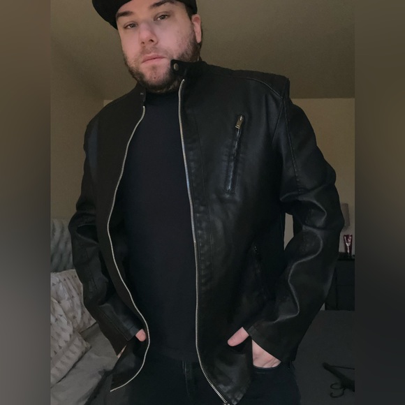 H&M style like faux leather jacket - Picture 1 of 7